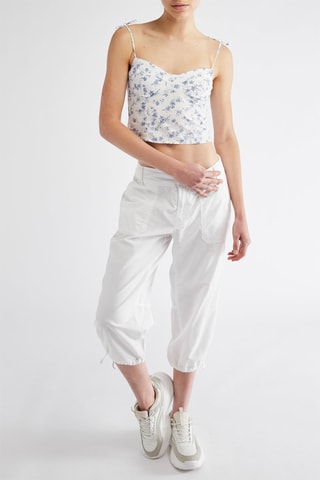 Crop top - Blanc