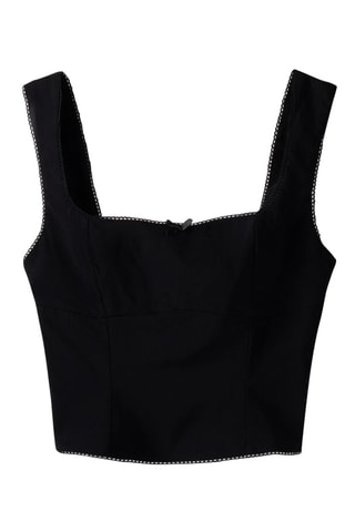 Crop top - Nero
