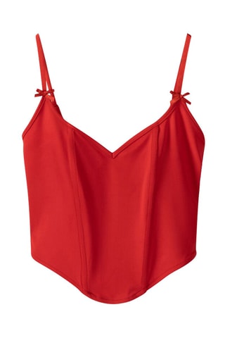 Crop top - Rojo