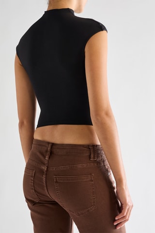 Crop top - Noir