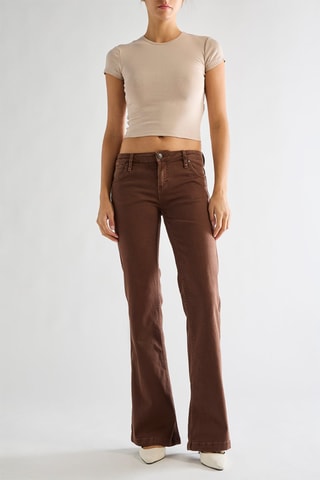 Crop top - Taupe