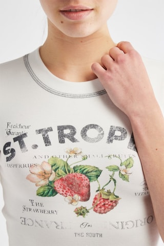 Crop top - Blanc