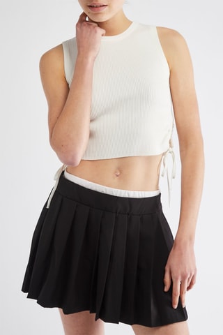 Crop top - Blanc