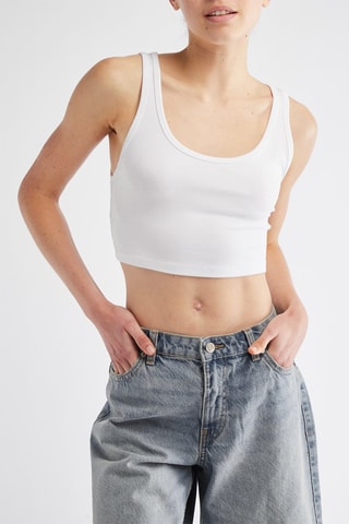 Crop top - Blanc
