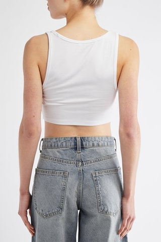 Crop top - Blanc