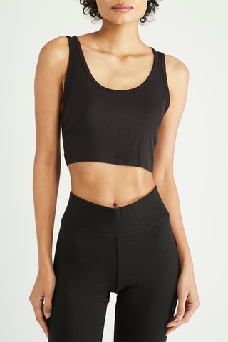 Crop top - Noir