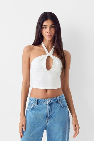 Crop top - Blanc