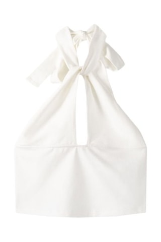 Crop top - Blanc