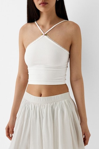Crop top - Blanc