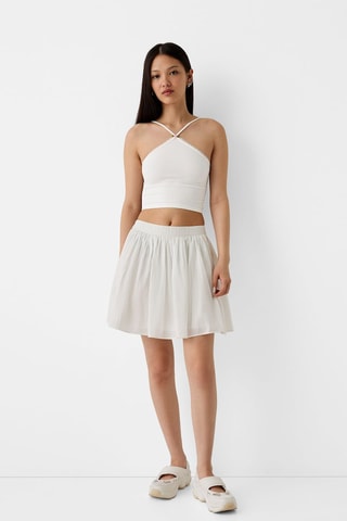 Crop top - Blanc