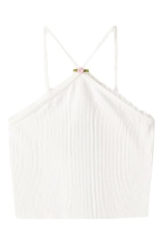 Crop top - Blanc