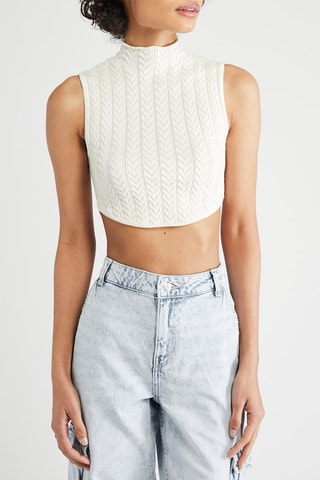 Crop top - Ecru