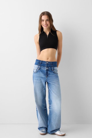 Crop top - Noir