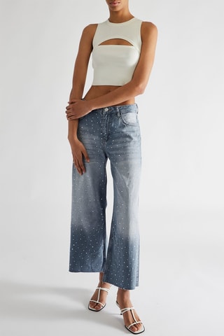 Crop top - Blanc