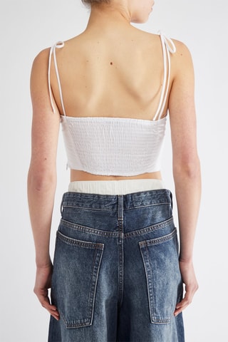 Crop top - Blanc
