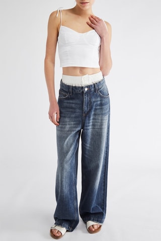 Crop top - Blanc