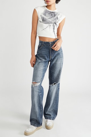 Crop top - Blanc