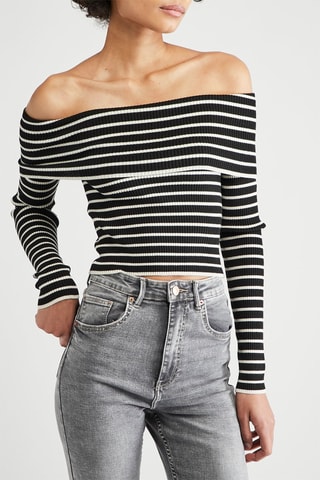 Top - Noir et blanc