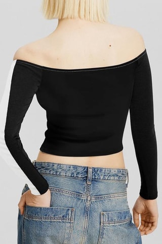 Crop top - Noir