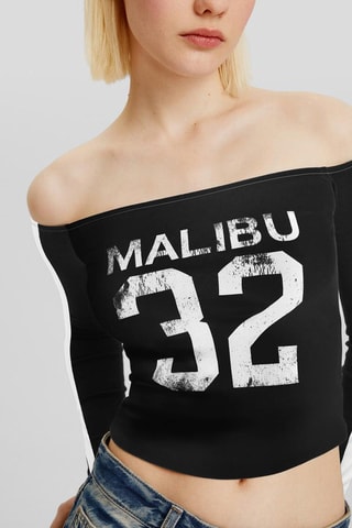 Crop top - Noir