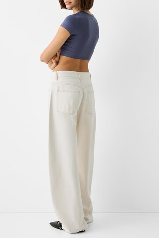 Crop top - Bleu