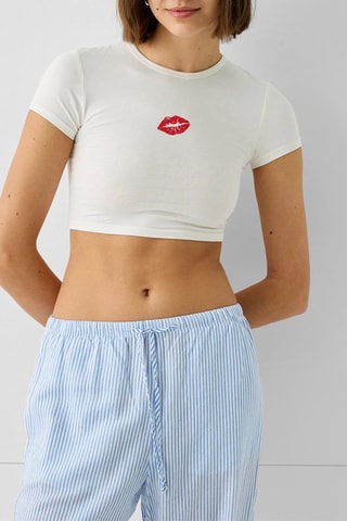 Crop top - Ecru
