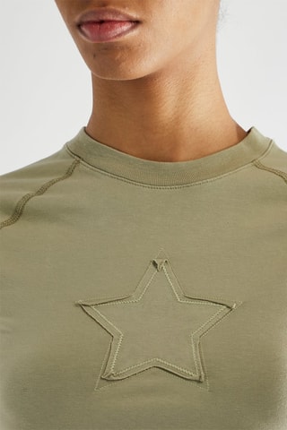 Crop top - Kaki