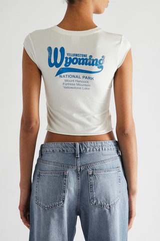 Crop top - Blanc