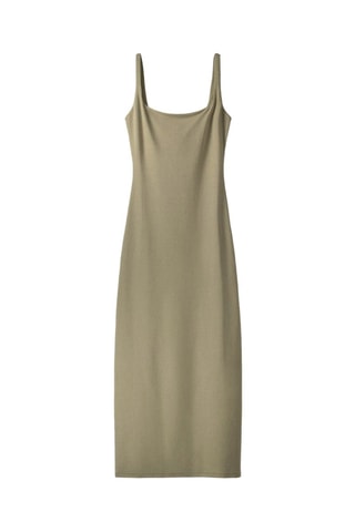 Robe droite - Kaki