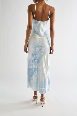 Robe midi - Bleu clair