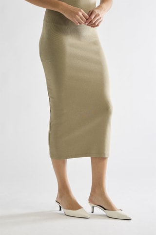 Robe midi - Vert