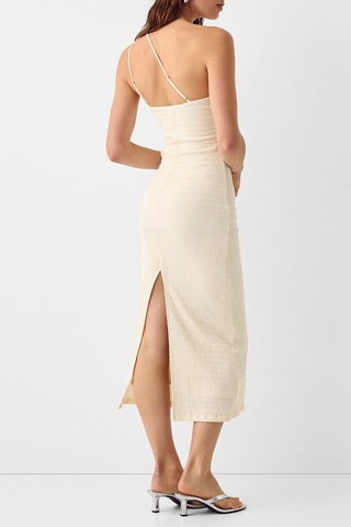 Robe midi - Beige
