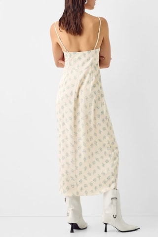 Robe midi - Beige