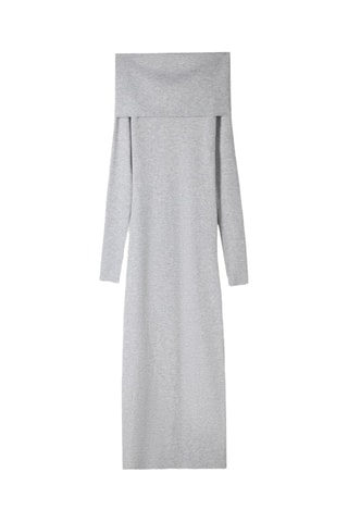 Vestido jersey - Gris jaspeado