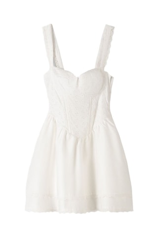 Robe patineuse - Ecru