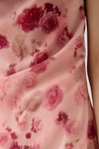 Robe drapée - Rose