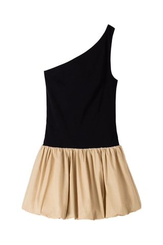 Robe asymétrique - Noir