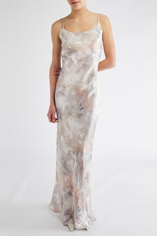 Robe midi - Beige