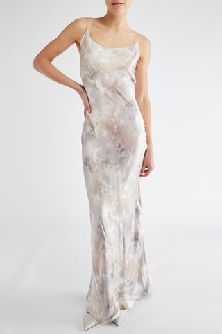 Robe midi - Beige