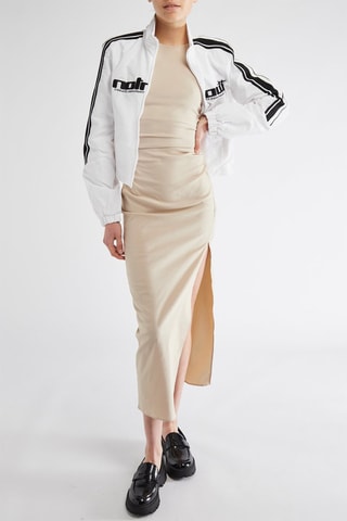 Robe midi - Beige