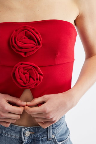Bustier - Rouge