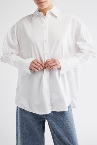 Chemisier oversize - Blanc