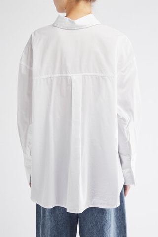 Chemisier oversize - Blanc