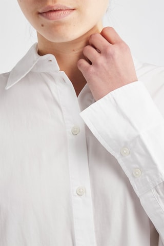 Chemisier oversize - Blanc