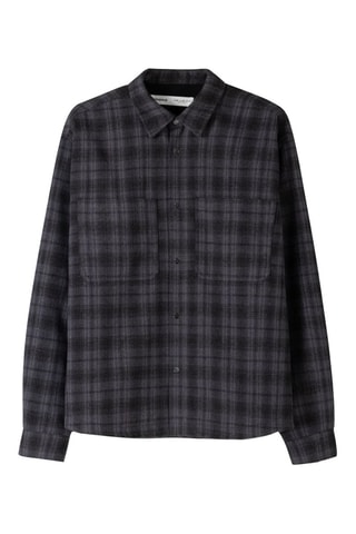 Sobrecamisa - Gris oscuro y antracita