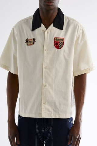 Chemise boxy - Ecru