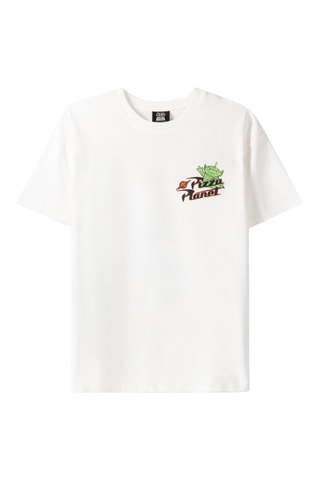 T-shirt Aliens Toy Story Disney Pixar - Blanc
