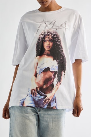 T-shirt Tyla - Blanc