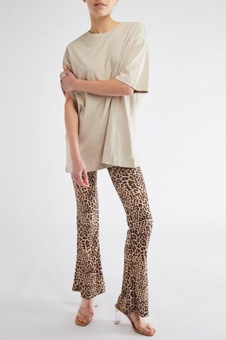 T-shirt oversize - Beige