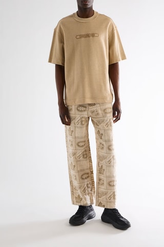 T-shirt Denji Chainsaw Man - Beige